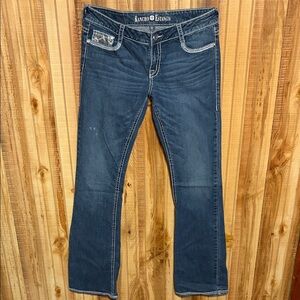 Women's Classic Boot Cut Jeans - Blue